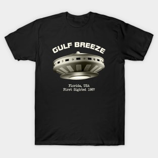 Gulf Breeze UFO Flying Saucer T-Shirt